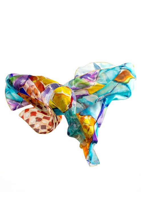 Fulard "Trencadís Gaudí" XL