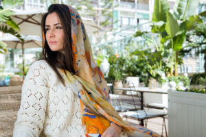 Silk scarf head Daba Disseny Barcelona - Fashion accessories